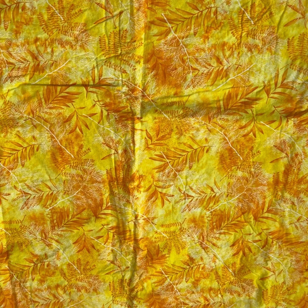 Handmade patchwork tied